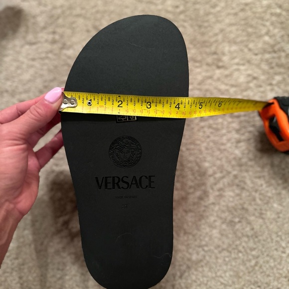 Versace Medusa Satin Platforms size 37 - Picture 10 of 11